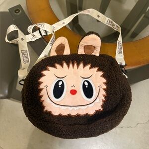 Monster  Brown Plush Bag